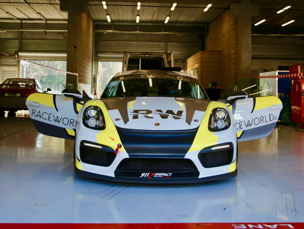 présentation de la Porsche GT4